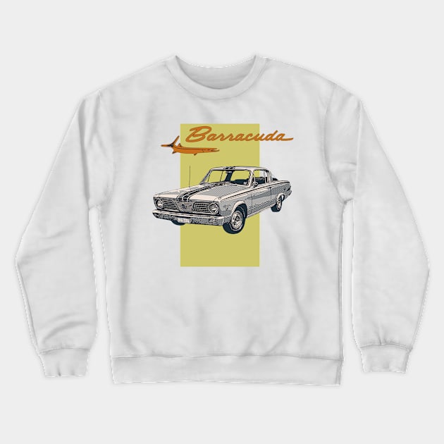 Plymouth Barracuda Crewneck Sweatshirt by Joshessel